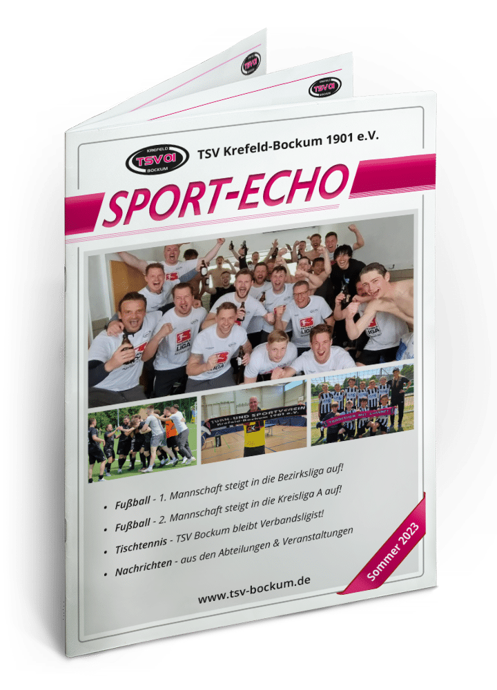 Sport-Echo Sommer 2023 TSV Bockum