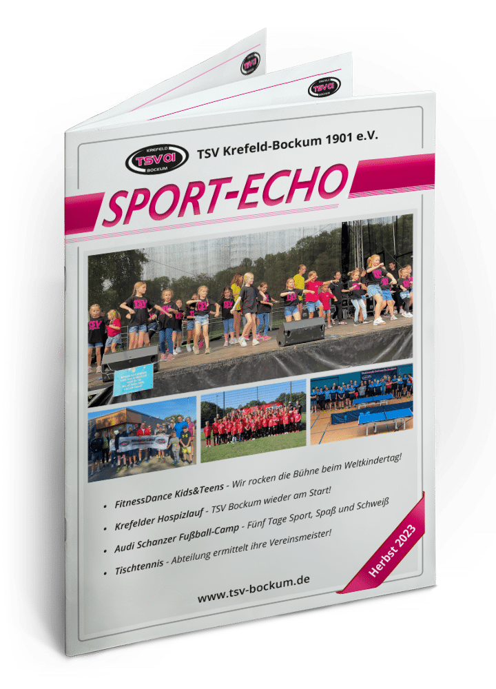 Sport-Echo Herbst 2023 TSV Bockum