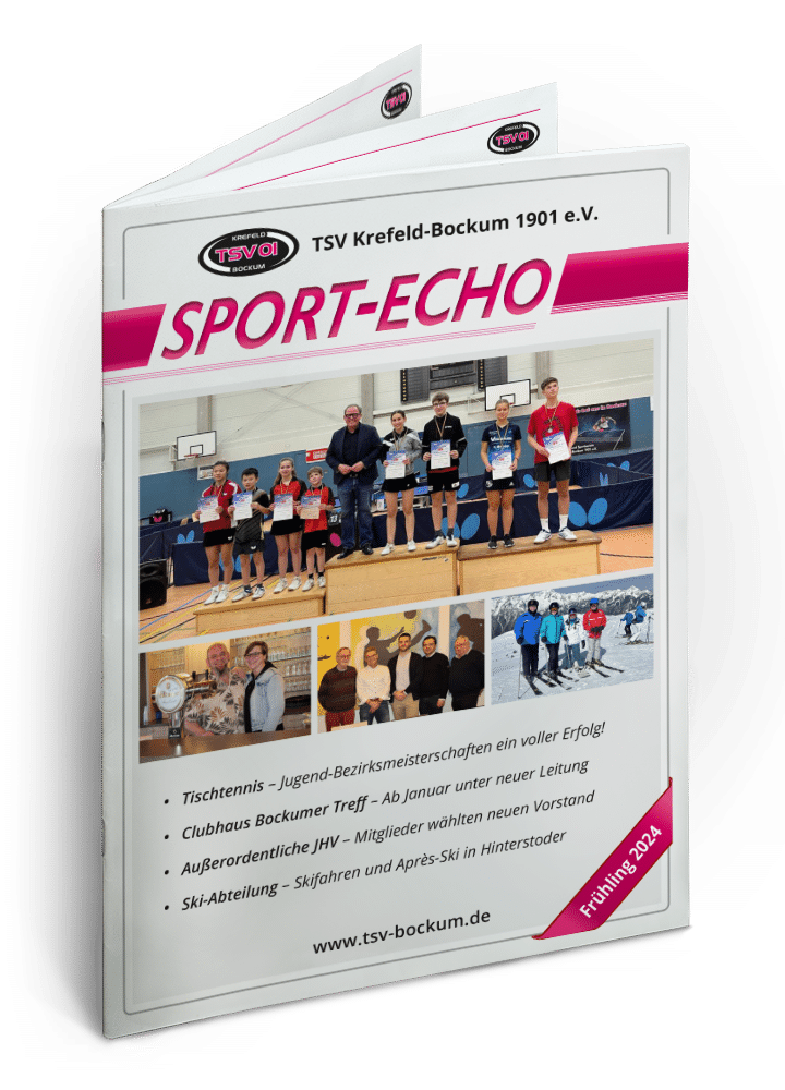 Sport-Echo Frühjahr 2024 TSV Bockum