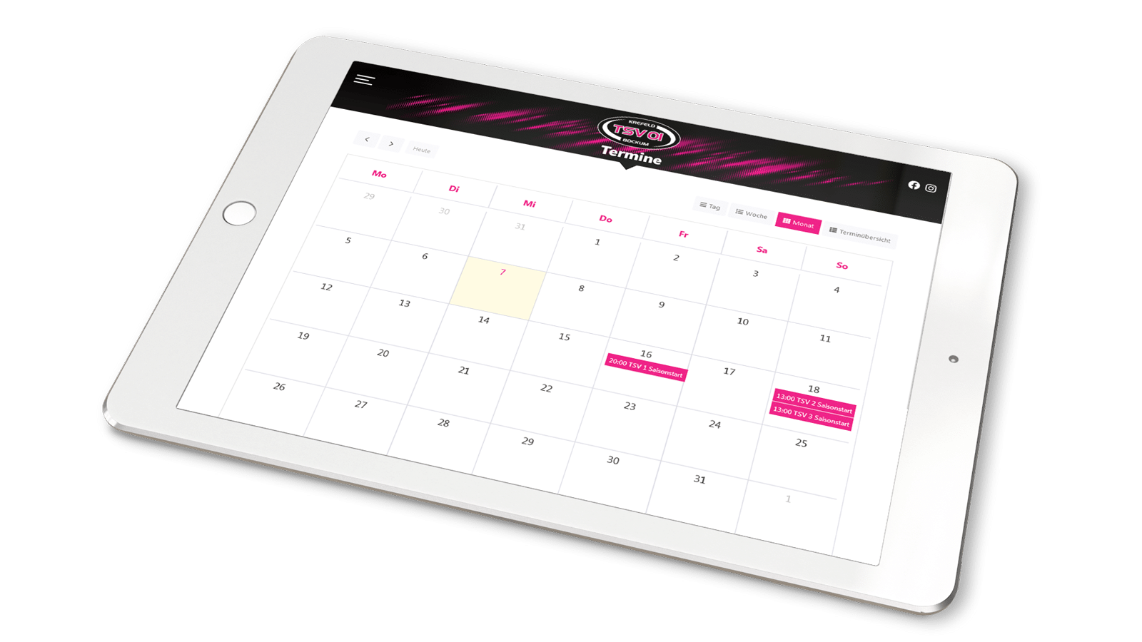 Termine TSV Krefeld-Bockum 1901 e.V.