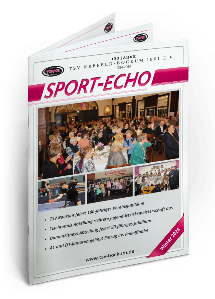 Sport-Echo Winter 2024 TSV Krefeld-Bockum 1901 e.V.