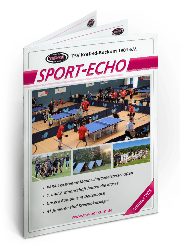 Sport-Echo Sommer 2025 TSV Bockum