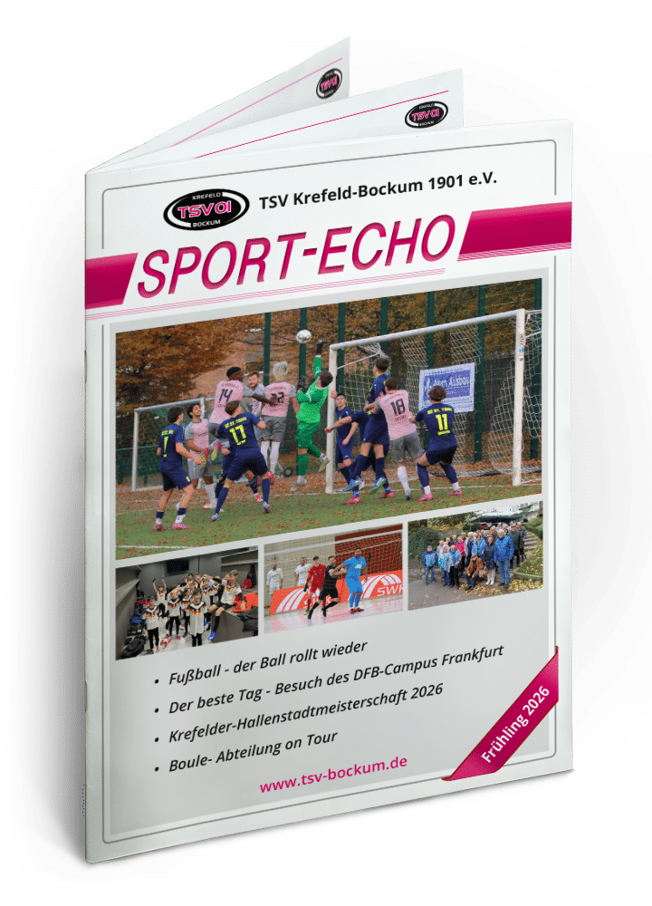 Sport-Echo Frühjahr 2026 TSV Bockum