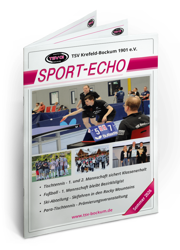 Sport-Echo Sommer 2026 TSV Bockum